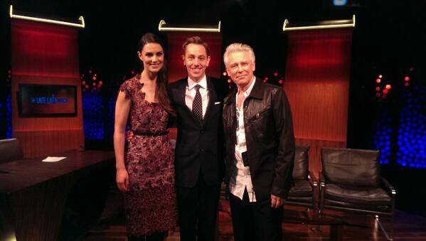 adam clayton late late show