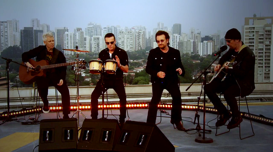 u2-san-paolo-brasile-tetto-rooftop