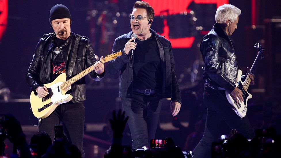 U2 nel 2023 live all'MSG Sphere di Las Vegas - U2place