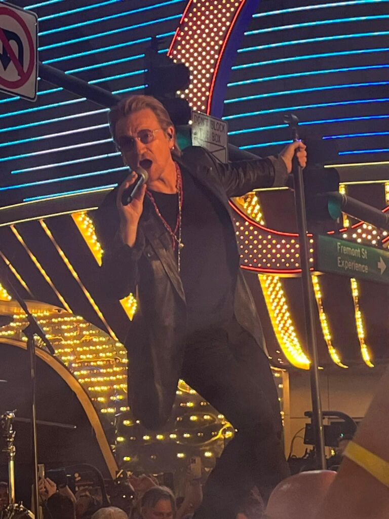 U2 Atomic City Live in Las Vegas